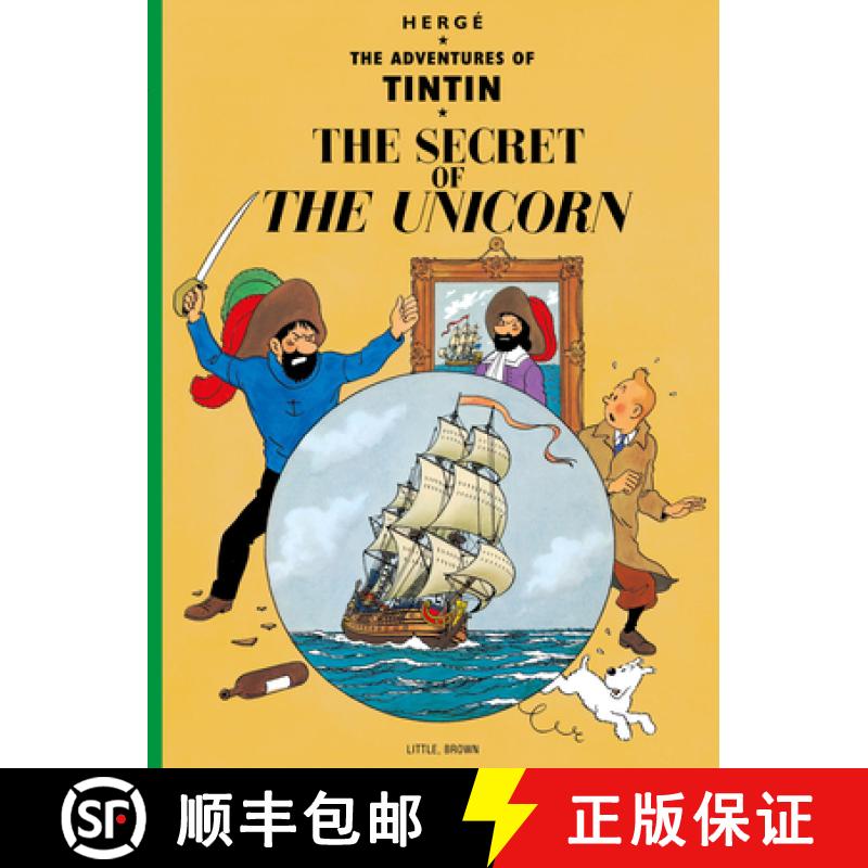 【3-4周达】Adventures of Tintin: The Secret of the Unicorn [9780316358323]