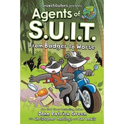 【4周达】Investigators: Agents of S.U.I.T.: From Badger to Worse [9781250852397]