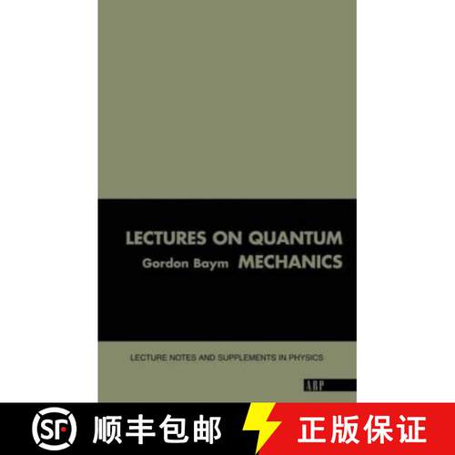 【3-4周达】LECTURES ON QUANTUM MECHANICS [9780367238193]