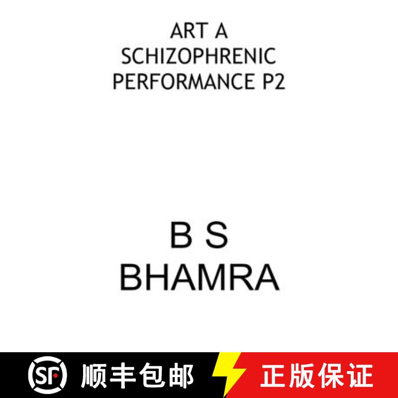 【2-3周达】Art a Schizophrenic Performance P2 [9781803023908]