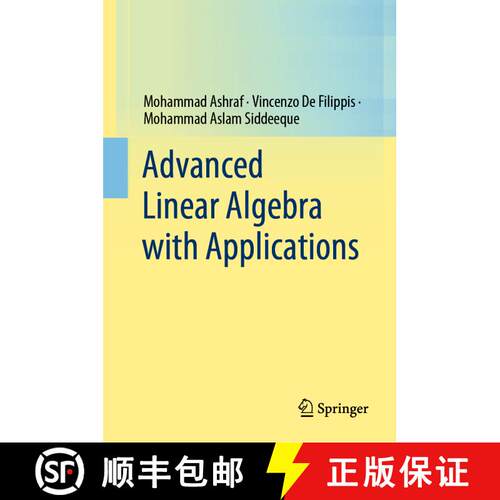 【3-4周达】精装 Advanced Linear Algebra with Applications [9789811621666]