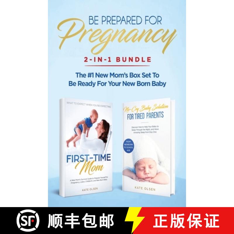 【3-4周达】Be Prepared for Pregnancy: 2-in-1 Bundle: First-Time Mom: What to Expect When You're Expec... [9781951266271]