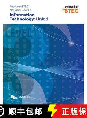 预订 Pearson BTEC Level 3 in Information Technology: Component Unit 1 External Assessment [9781910523155]