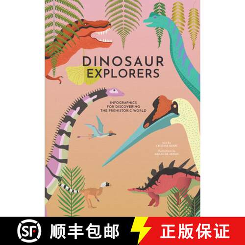 【3-4周达】精装 Dinosaur Explorers : Infographics for Discovering the Prehistoric World [9788854415782]