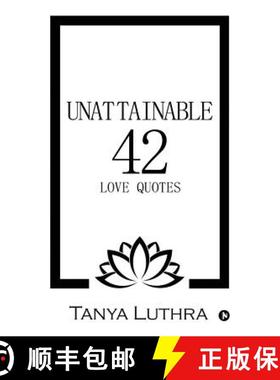 【3-4周达】Unattainable 42: Love Quotes [9781644299562]