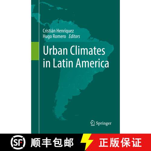 【3-4周达】精装 Urban Climates in Latin America [9783319970127]
