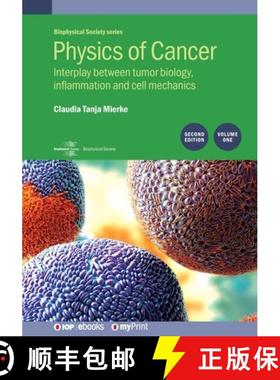 【3-4周达】Physics of Cancer: Second edition, volume 1 : Interplay between tumor biology, inflammatio... [9780750320351]