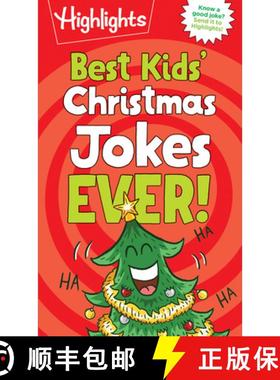 【3-4周达】Best Kids' Christmas Jokes Ever!: Festive Collection of Santa Jokes, Reindeer Riddles and ... [9781644721209]