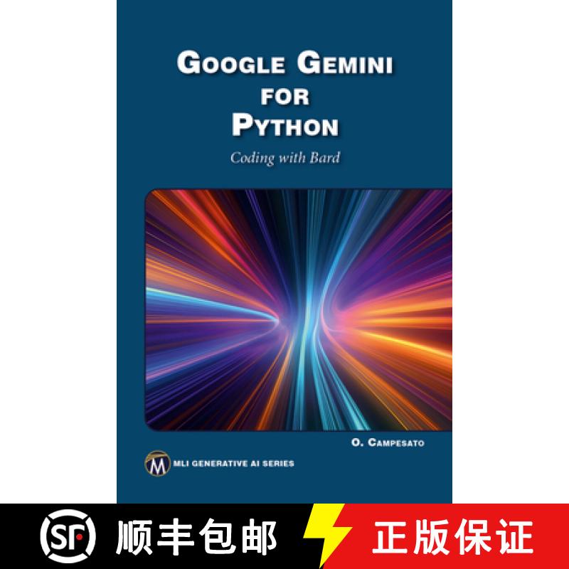 【3-4周达】Google Gemini for Python: Coding with Bard [9781501522741]