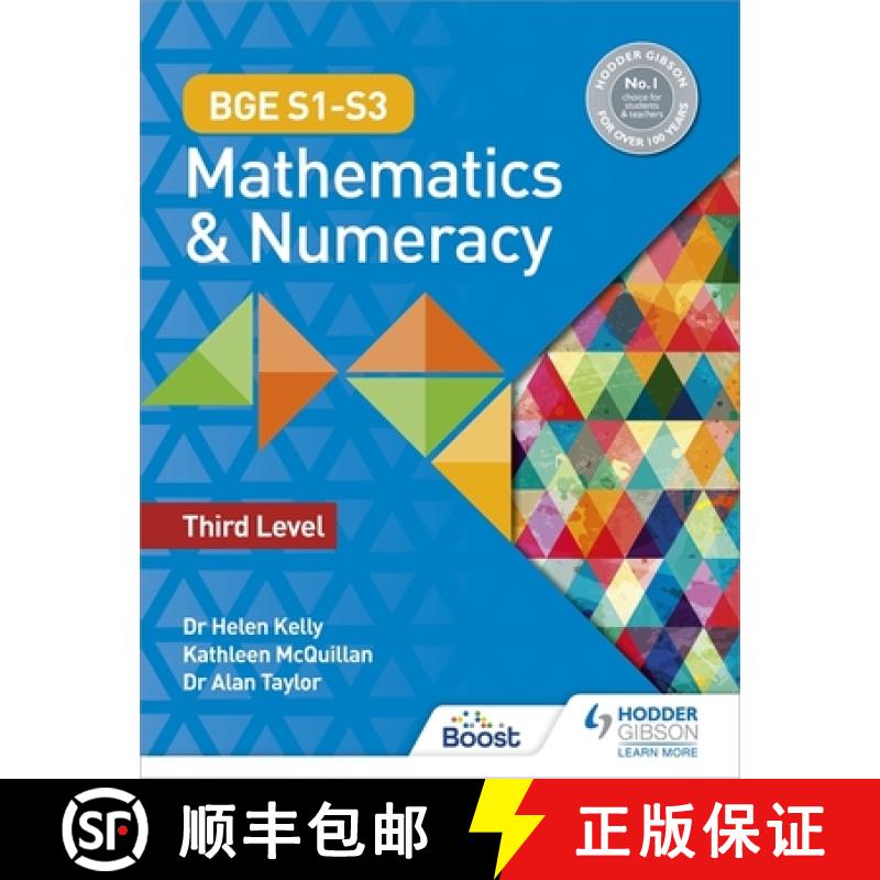 【2-3周达】BGE S1–S3 Mathematics & Numeracy: Third Level [9781510471184]