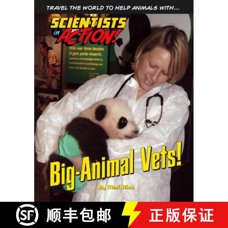 【3-4周达】Big-Animal Vets! [9781422234198]