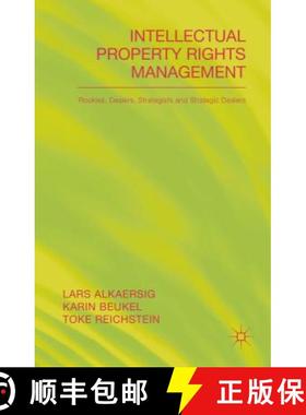 【3-4周达】Intellectual Property Rights Management: Rookies, Dealers and Strategists [9781137469526]