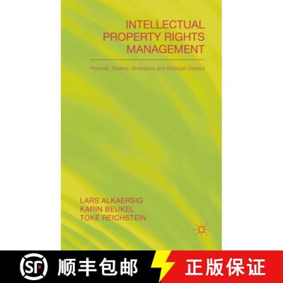 【3-4周达】Intellectual Property Rights Management: Rookies, Dealers and Strategists [9781137469526]