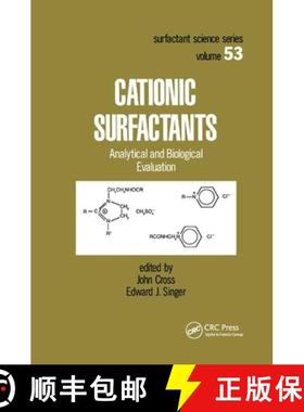 【3-4周达】Cationic Surfactants : Analytical and Biological Evaluation [9780367402082]