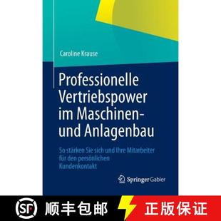 Vertriebspower und Professionelle sich 9783834935786 Sie 4周达 Anlagenbau Maschinen Ihre... stärken