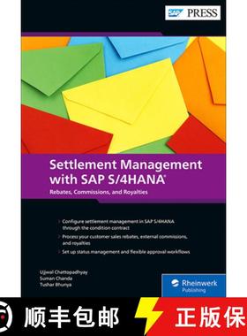 【3-4周达】Settlement Management with SAP S/4hana: Customer Rebates, External Commissions, and Royalt... [9781493222612]