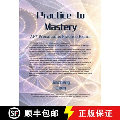 【3-4周达】Practice to Mastery: AP Precalculus Practice Exams [9798907420663]