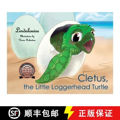 【3-4周达】Cletus, the Little Loggerhead Turtle: The Beginning Adventure [9781734591743]