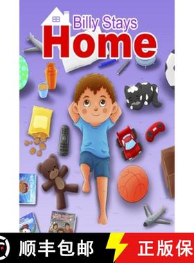 预订 Billy Stays Home: A Coronavirus Story Fun bedtime story for children [9781912675739]
