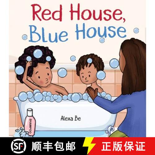 【3-4周达】Red House, Blue House [9781787882492]