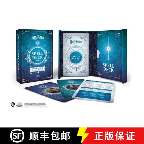 【3-4周达】Harry Potter: Spell Deck and Interactive Book [With Book(s)] [9780762470716]