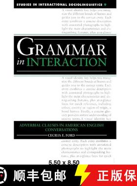 【3-4周达】Grammar in Interaction: Adverbial Clauses in American English Conversations - Grammar in I... [9780521023757]