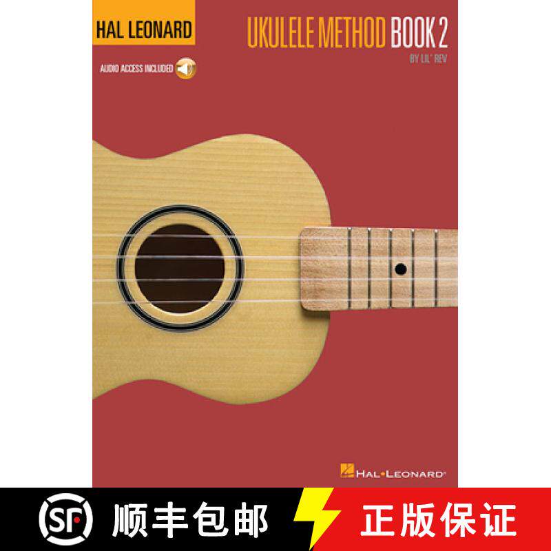 【3-4周达】Hal Leonard Ukulele Method Book 2 (Book/Online Audio) [With CD] [9781423416180] - 实物图