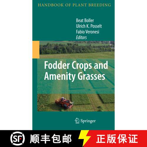 【3-4周达】精装 Fodder Crops and Amenity Grasses [9781441907592]