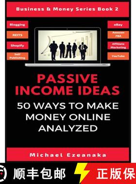 【3-4周达】Passive Income Ideas: 50 Ways to Make Money Online Analyzed [9781913361006]