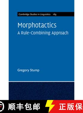 【3-4周达】Morphotactics: Volume 169: A Rule-Combining Approach [9781009168212]