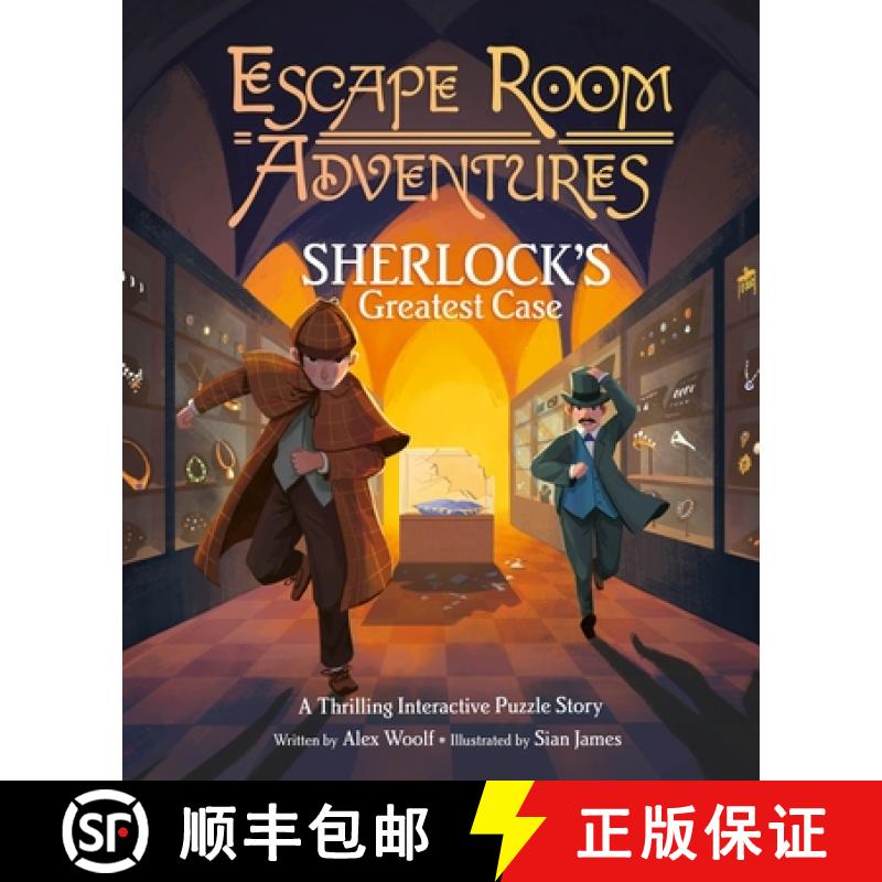 【3-4周达】Escape Room Adventures: Sherlock's Greatest Case: A Thrilling Interactive Puzzle Story [9781398825642]