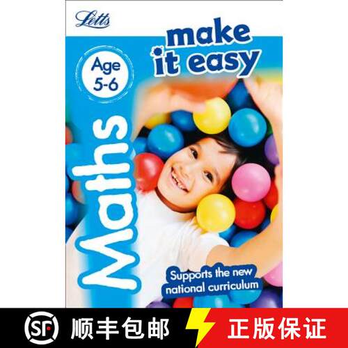 Letts Make It Easy Complete Editions -- Maths Age 5-6: New Edition [9781844198474]