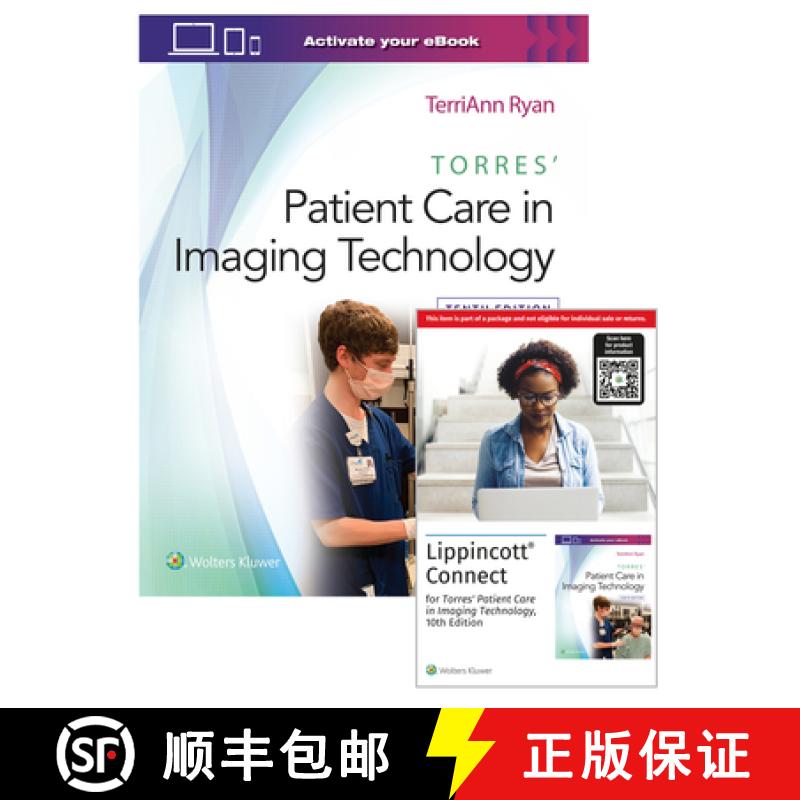 【2-3周达】Torres' Patient Care in Imaging Technology 10e Lippincott Connect Print Book and Digital A... [9781975221904]