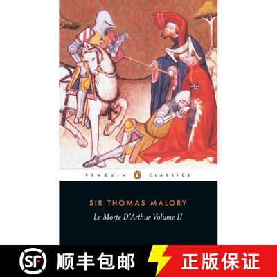 【3-4周达】Le Morte d'Arthur: Volume 2 [9780140430448]