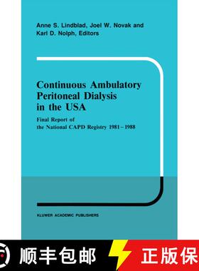 【3-4周达】Continuous Ambulatory Peritoneal Dialysis in the USA: Final Report of the National CAPD Re... [9789401069083]