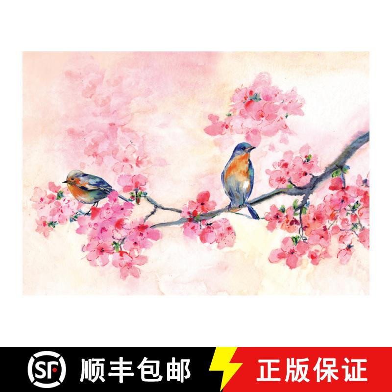 预订 Cherry Blossoms in Spring Note Cards (14 Cards, 15 Self-Sealing Envelopes) [With Envelope] [9781441343123]