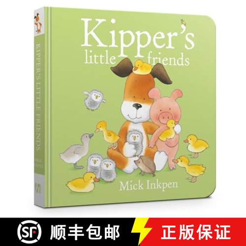 【3-4周达】Kipper's Little Friends Board Book [9781444947212]
