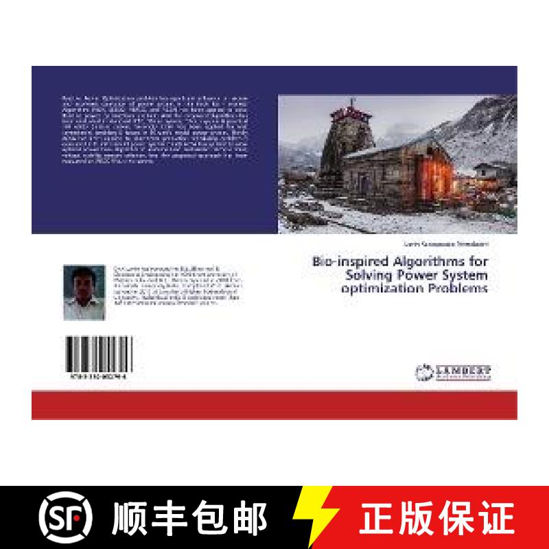 预订 Bio-inspired Algorithms for Solving Power System optimization Problems [9783330052796]
