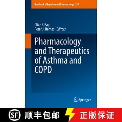 【3-4周达】精装 Pharmacology and Therapeutics of Asthma and COPD [9783319521732]
