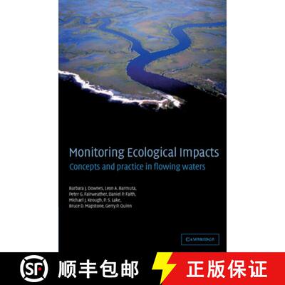 【3-4周达】精装 Monitoring Ecological Impacts: Concepts and Practice in Flowing Waters [9780521771573]