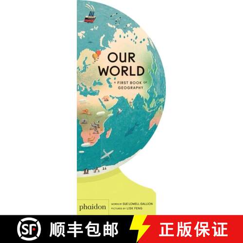 【3-4周达】精装 我们的世界 儿童地理书入门 Our World: A First Book of Geography [9781838660819]