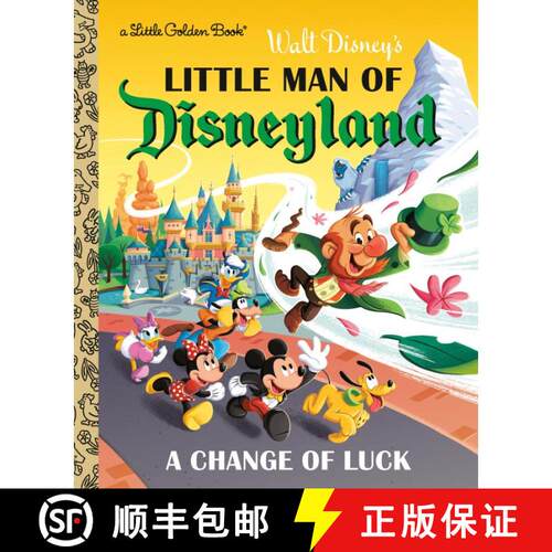 【3-4周达】精装 Little Man of Disneyland: A Change of Luck (Disney Classic) [9780736443470]