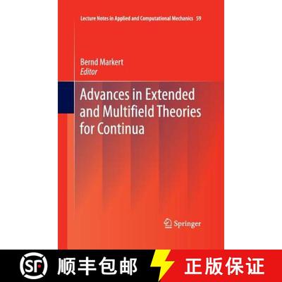 【4周达】Advances in Extended and Multifield Theories for Continua [9783662520246]
