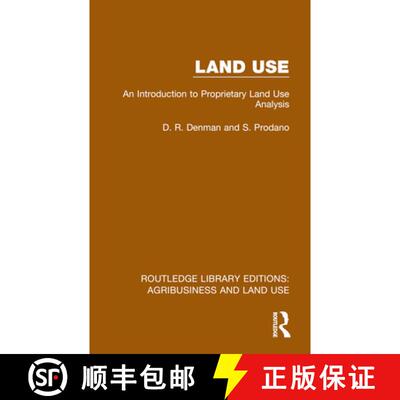 【3-4周达】Land Use: An Introduction to Proprietary Land Use Analysis [9781032479156]