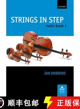【3-4周达】Strings in Step Violin Book 1 (Book and CD) [9780193221383]