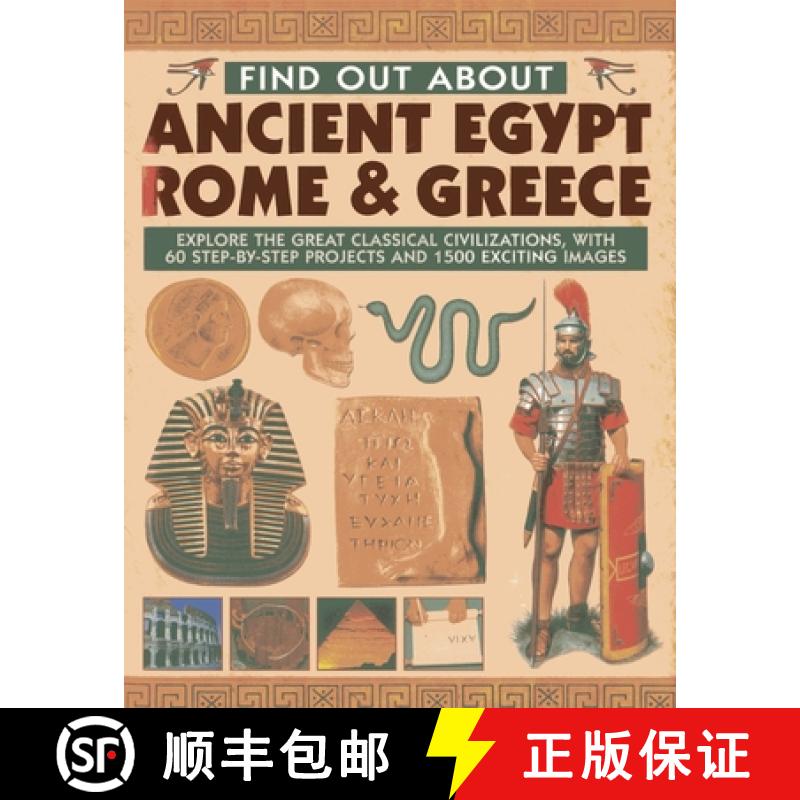 【2-3周达】Find Out About Ancient Egypt, Rome & Greece: Exploring the Great Classical Civilizations, ... [9781843228042]