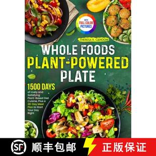 1500 Satisfying Days Foods Powered 9781805383369 Diet Cuisi... Whole Plant Plate and Lively Based 4周达