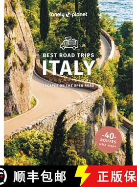 【3-4周达】Lonely Planet Best Road Trips Italy 4 4 [9781788684637]