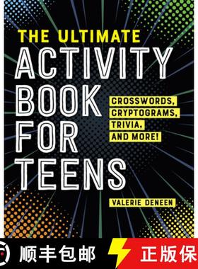 预订 The Ultimate Activity Book for Teens: Crosswords, Cryptograms, Trivia, and More! [9781648763205]