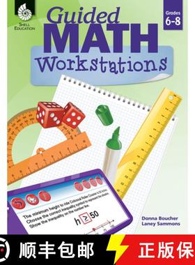 【3-4周达】TCM Guided Math Workstations Grades 6-8 [9781425817305]